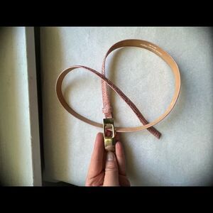 Tardini Genuine American Alligator woman’s belt size 32